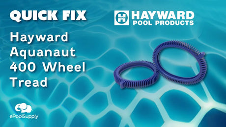 Hayward AquaNaut Wheel Tread 400 Overview!