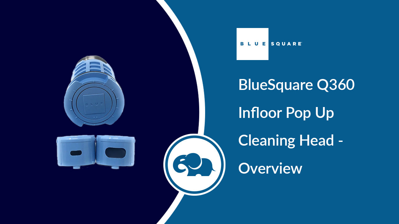 BlueSquare Q360 Infloor Pop Up Cleaning Head - Overview