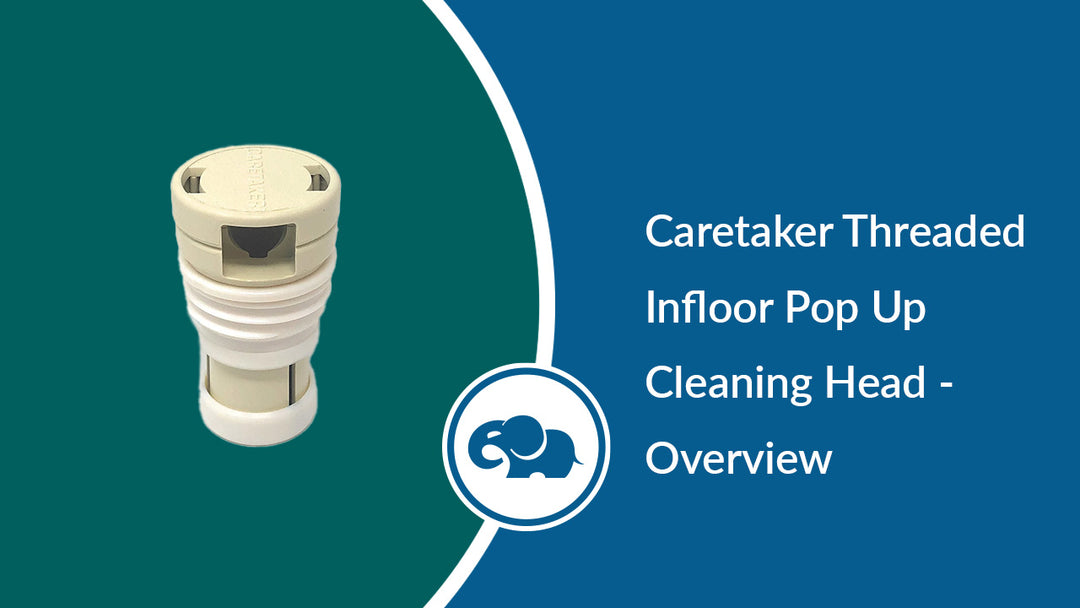 Caretaker Threaded Infloor Pop Up Cleaning Head - Overview