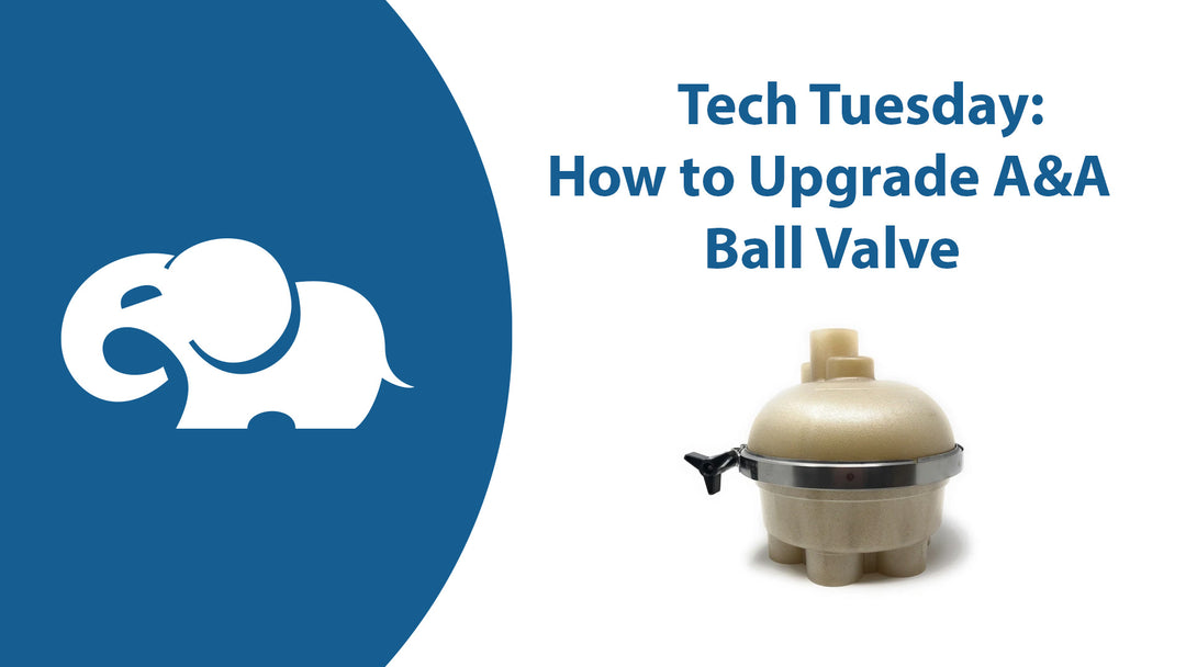 Tech Tuesday: How to Upgrade A&A Ball Valve to a T-Valve with #540234