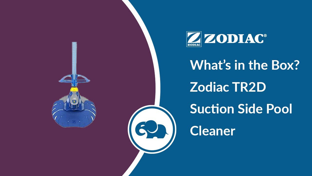 What's in the box? Zodiac TR2D Suction Side Pool Cleaner