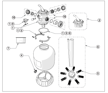 Parts List for Parts List: Jandy 22