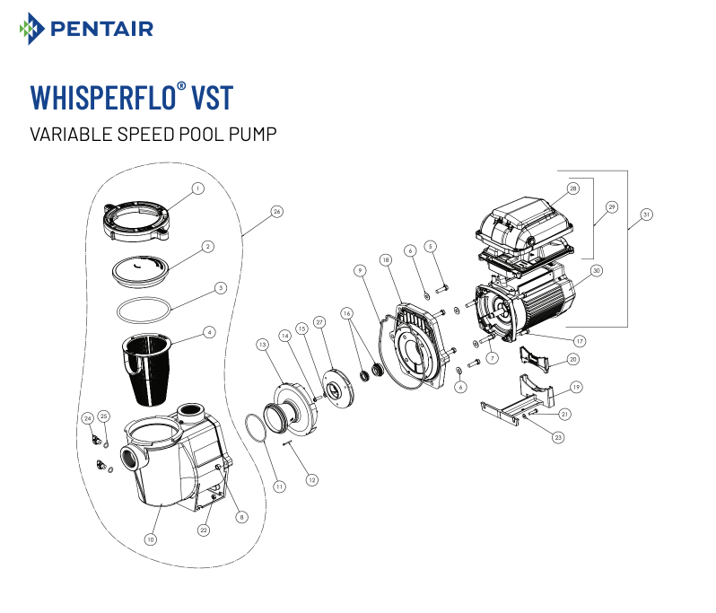 Parts List for Parts List: WhisperFlo VST