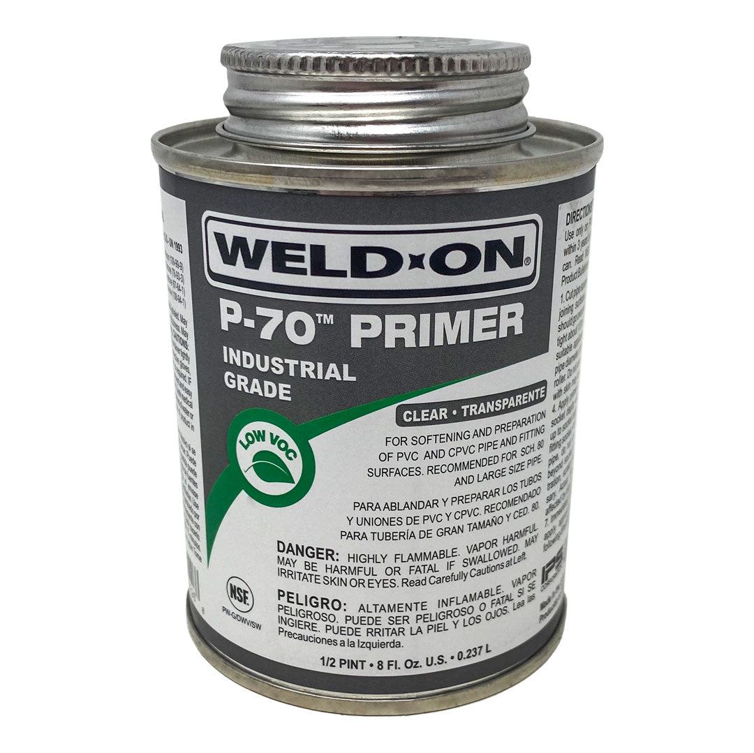 Weld-On P-70 Clear PVC Primer - Pint | 10226