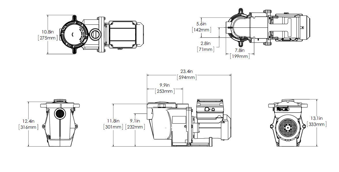 Pentair IntelliFlo Variable Speed Pool Pump | EC-011028