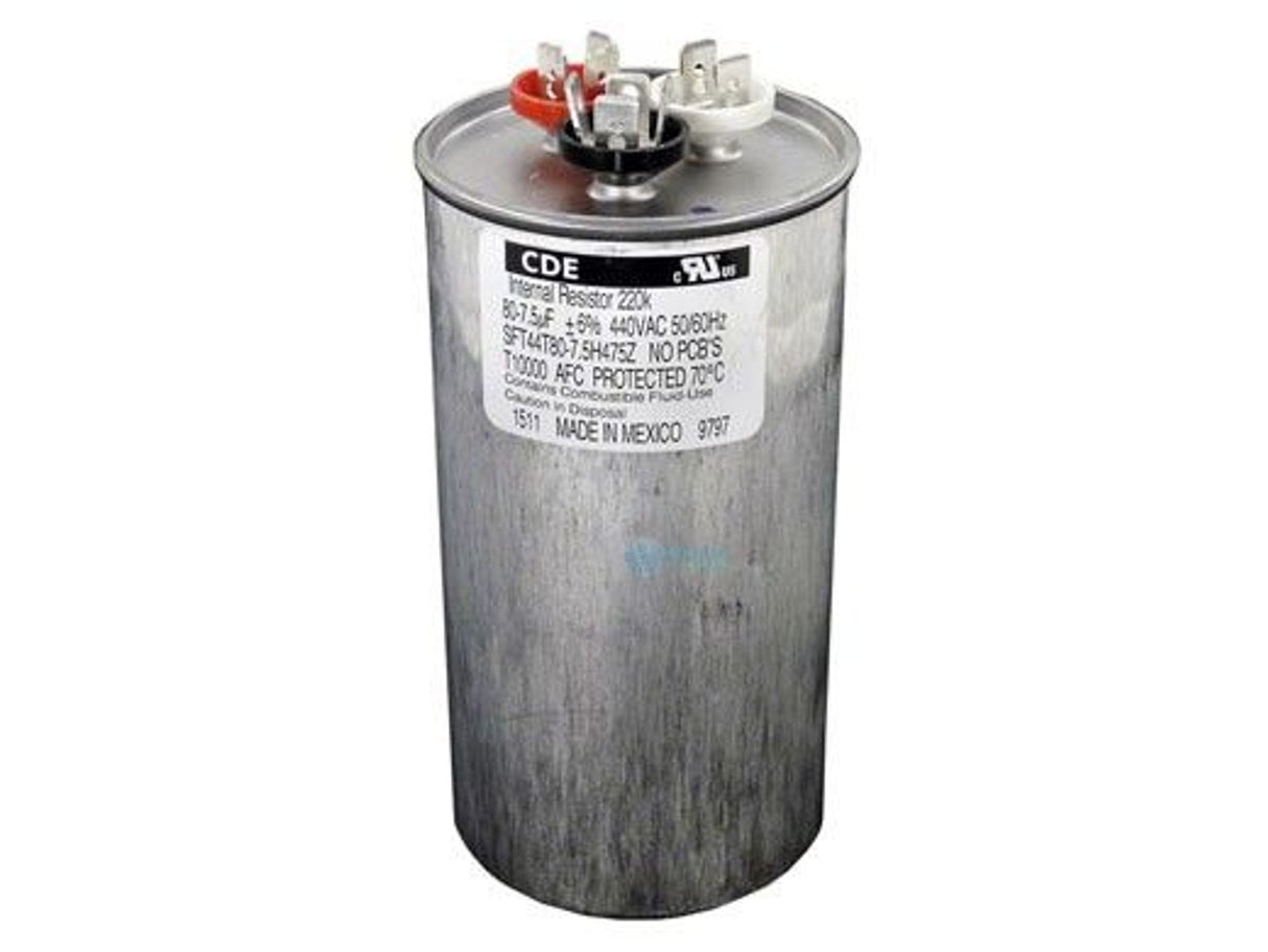 Pentair UltraTemp Heat Pump Capacitor Replacement 80/7.5 MFD 440V | 473731Z