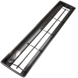 AVSC Dual Standard Top Channel Drain Black - Pentair In-Floor(A&A) | 286114