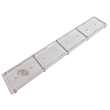 AVSC Dual Pebble Top Channel Drain White - Pentair In-Floor(A&A) | 289101