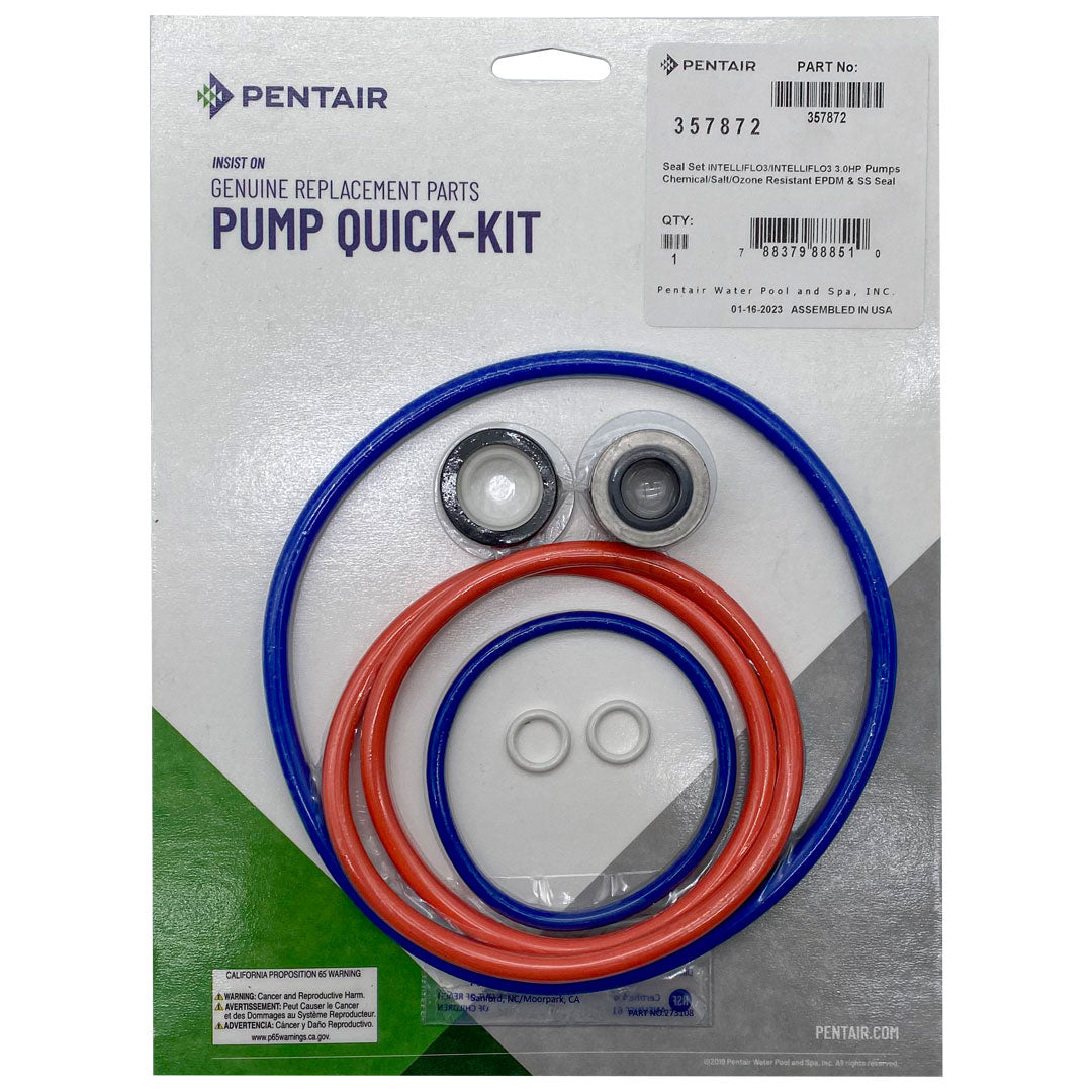 Pentair IntelliFlo3 Seal Kit || 357872