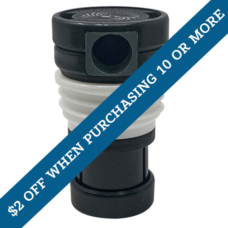 Caretaker 99 High Flow Threaded Cleaning Head (Jet Black) | 4-9-414