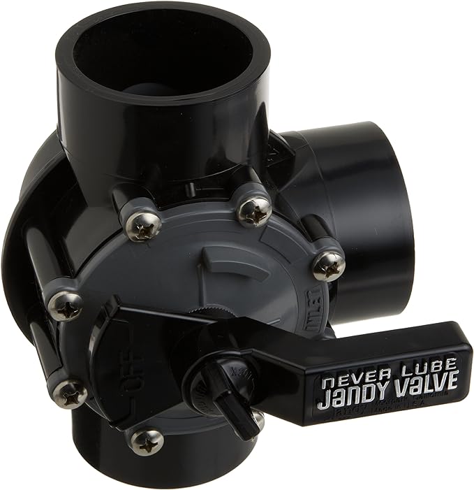 Jandy Never Lube Valve (Standard Diverter) 2"-2 1/2" Positive Seal, 3-Port (Internal/External) | 4944