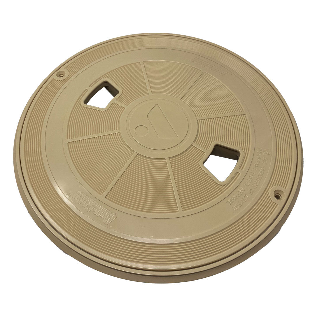 QuikSkim Deck Lid & Ring (Tan) - Pentair In-Floor(A&A)