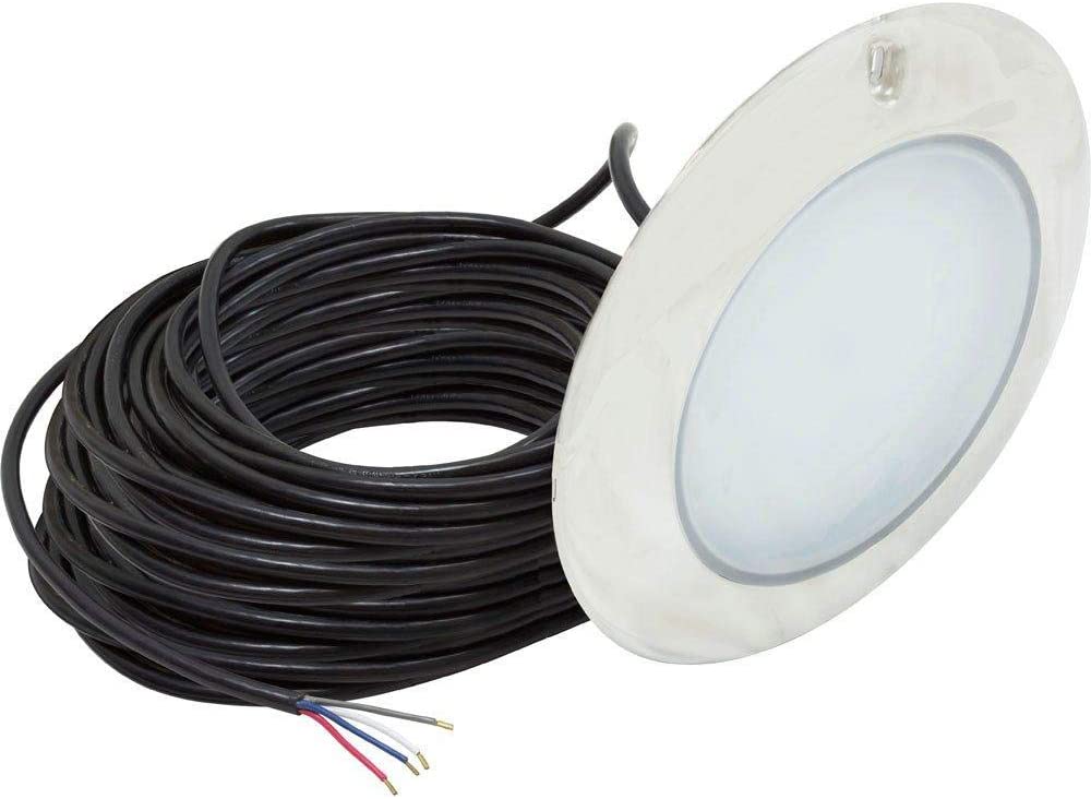 PAL Evenglow Niched Warm White Pool Light with 150ft Cable & Plug || 64-EGLWW-150