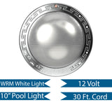 Pentair 30' 12V Warm White Pool IntelliBrite Architectural Series Light | 602147