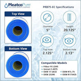 Pleatco PRB75-EC Spa Filter Cartridge Replacement