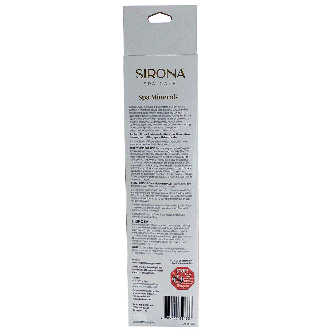 Sirona Spa Minerals | 82133