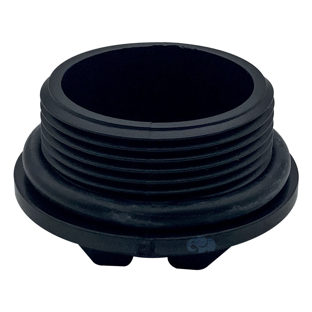 Pentair 1.5" MPT Black Drain Cap Plug with O-Ring | 86202000