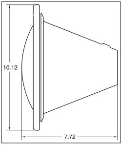 Products Pentair Amerlite Underwater Incandescent Light diagram