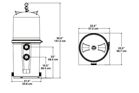 Pentair FullFloXF 620 Cartridge | 160448