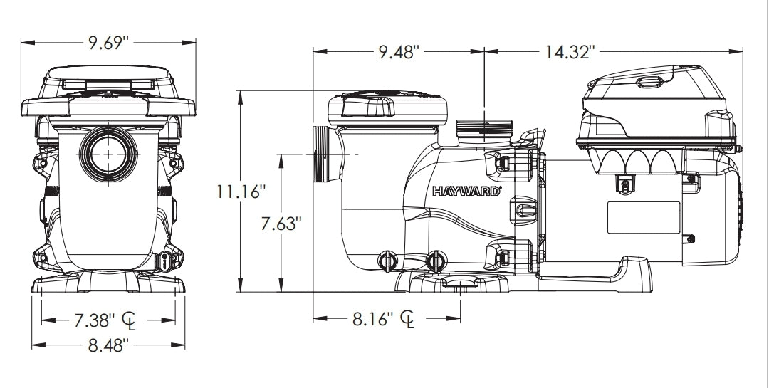 Hayward MaxFlo VS 230V | W3SP2303VSP