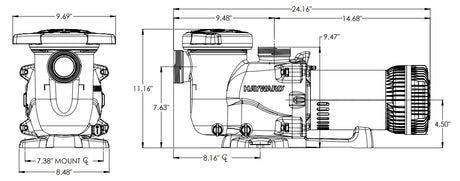 Hayward MaxFlo XE 1.65HP | W3SP2310X15XE