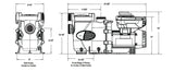 Jandy Variable Speed PLUSHP 2.7HP 115/230V Without Controller | VSPHP270DV2A