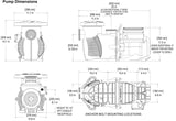 Pentair IntelliFlo XF Variable Speed Pool Pump diagram