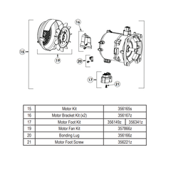 Pentair Motor Kit || 356165S