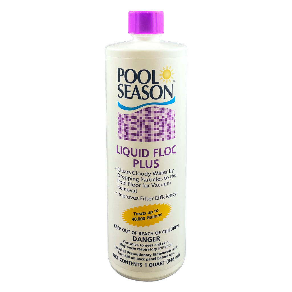 POOL SEASON Liquid FLOC Plus – 1 Qt | HGH-50-9110