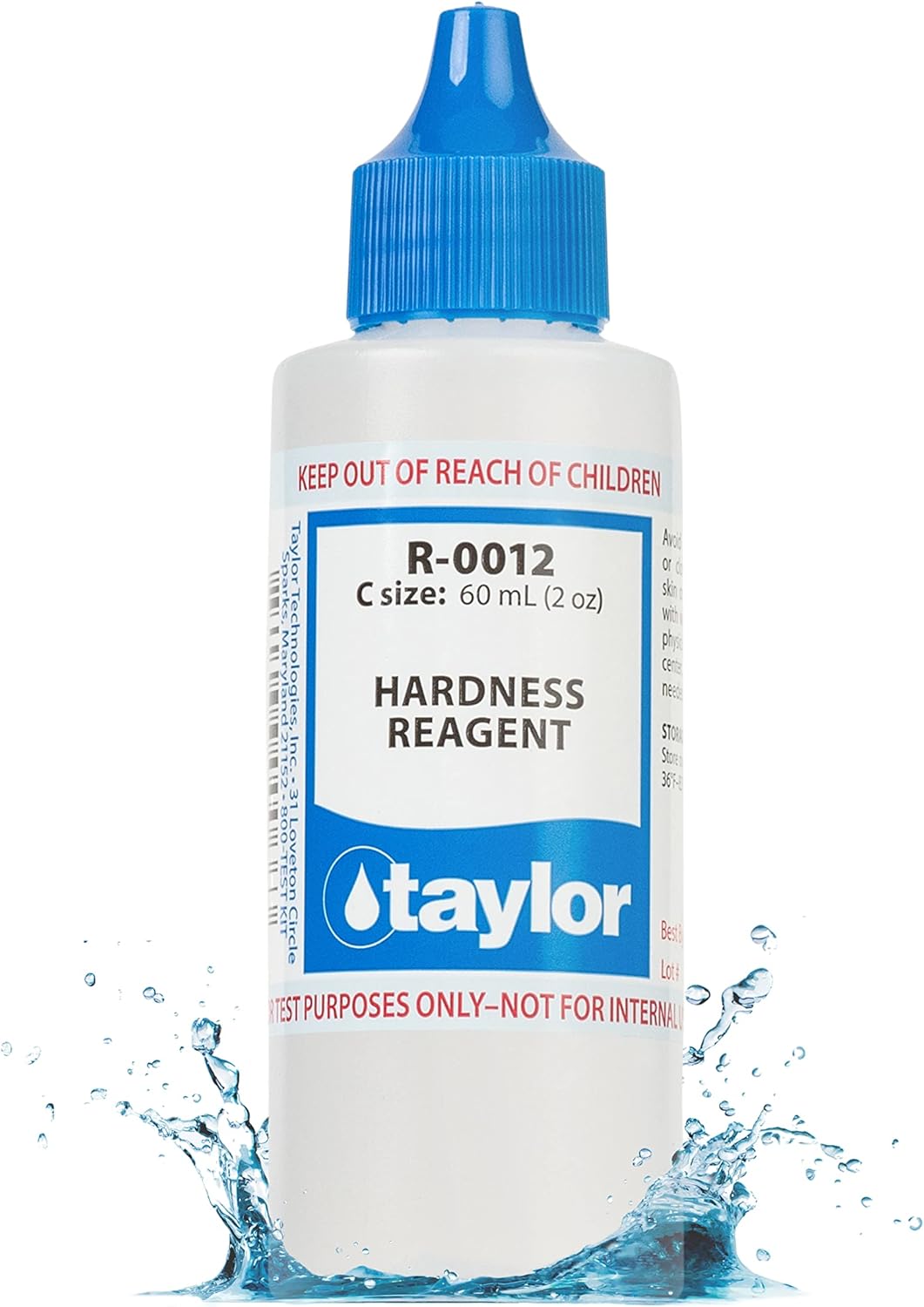 Taylor 2 oz Hardness Reagent Dropper Bottle || R-0012-C