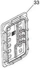 Jandy JXi Heater Manifold Backplate, JXi 400 || R0590005