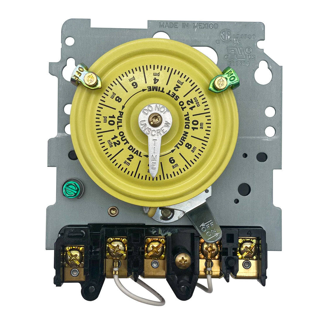 Intermatic 24-Hour 208-277V Mechanical Time Switch, DPST | T104M