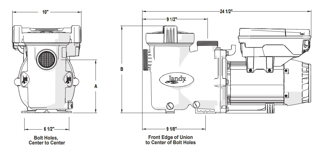 Jandy VS FLOPRO 1.85 HP Dual Voltage 115V/230V | VSFHP185DV2A