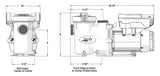 Jandy VS FLOPRO 1.85 HP Dual Voltage 115V/230V | VSFHP185DV2A