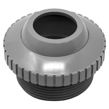 CMP Inlet Eyeball Fitting with Variable Orifice 1" MPT 1.5" Gray | 25552-401-000