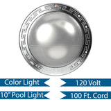 Pentair IntelliBrite Architectural 100' 120V Color Pool Light || EC-602233