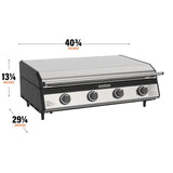 Blackstone Outdoor Kitchen 36” Griddle – Natural Gas Ready