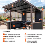 Blackstone 10' x 10' Bar and Grill Pavilion