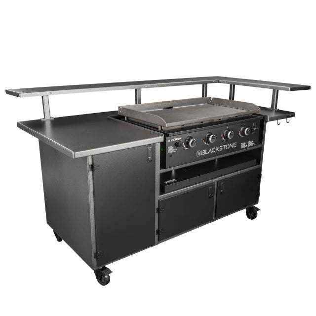 Blackstone 5 Person Chef’s Table with 36” Drop-In Griddle and Base Cabinet