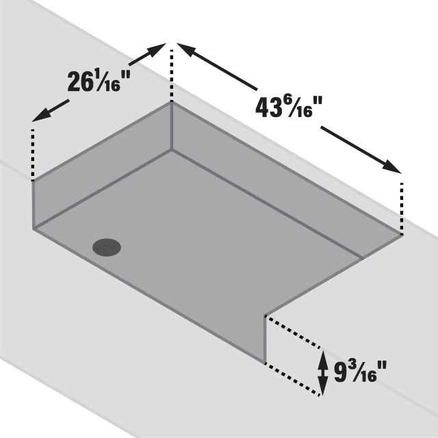 Blackstone 36" Insulating Jacket for 4 Burner Drop-In Griddle