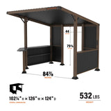 Blackstone 10' x 10' Bar and Grill Pavilion