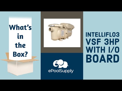 Pentair IntelliFlo3 VSF 3.0HP with I/O Board 011076 - What's In The Box video