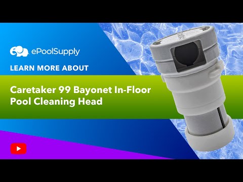 Caretaker 99 Bayonet In-Floor Pool Cleaning Head (Bright White) | 3-9-508