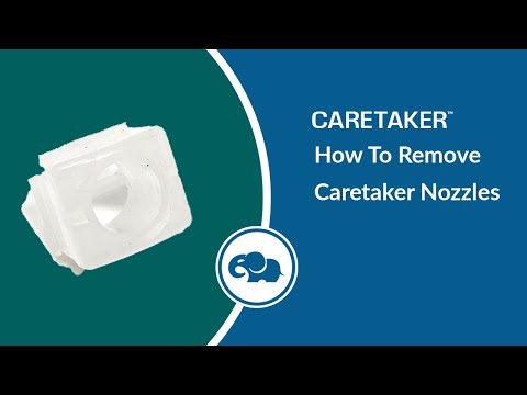 Caretaker 99 Cleaning Head Standard Nozzle (Clear) | 1-9-461