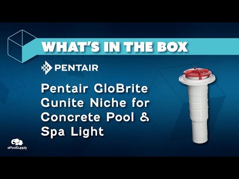 Pentair Water Pool and Spa Globrite Gunite Niche for Swimming Pool