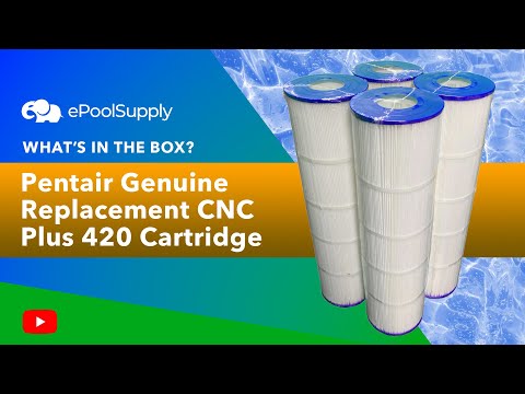 Pentair Genuine Replacement CNC Plus 420 Cartridge - 4 Pack | 179135