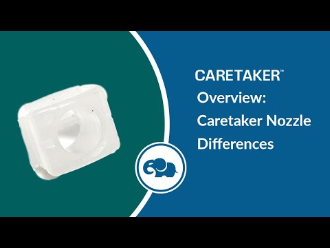 Caretaker 99 Cleaning Head Step & Bench Nozzle Insert (Clear) | 1-9-459