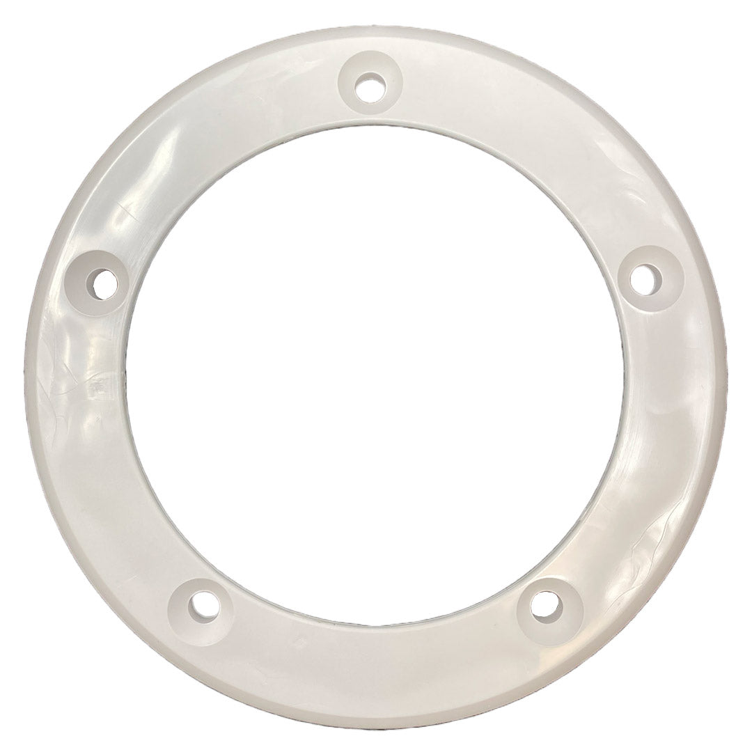 Paramount Vanquish In-floor Cleaning Head Body Ring Top - White - top view