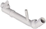 Top End View of Polaris Vac-Sweep 360 Feed Pipe / Timer Blank Assembly - ePoolSupply