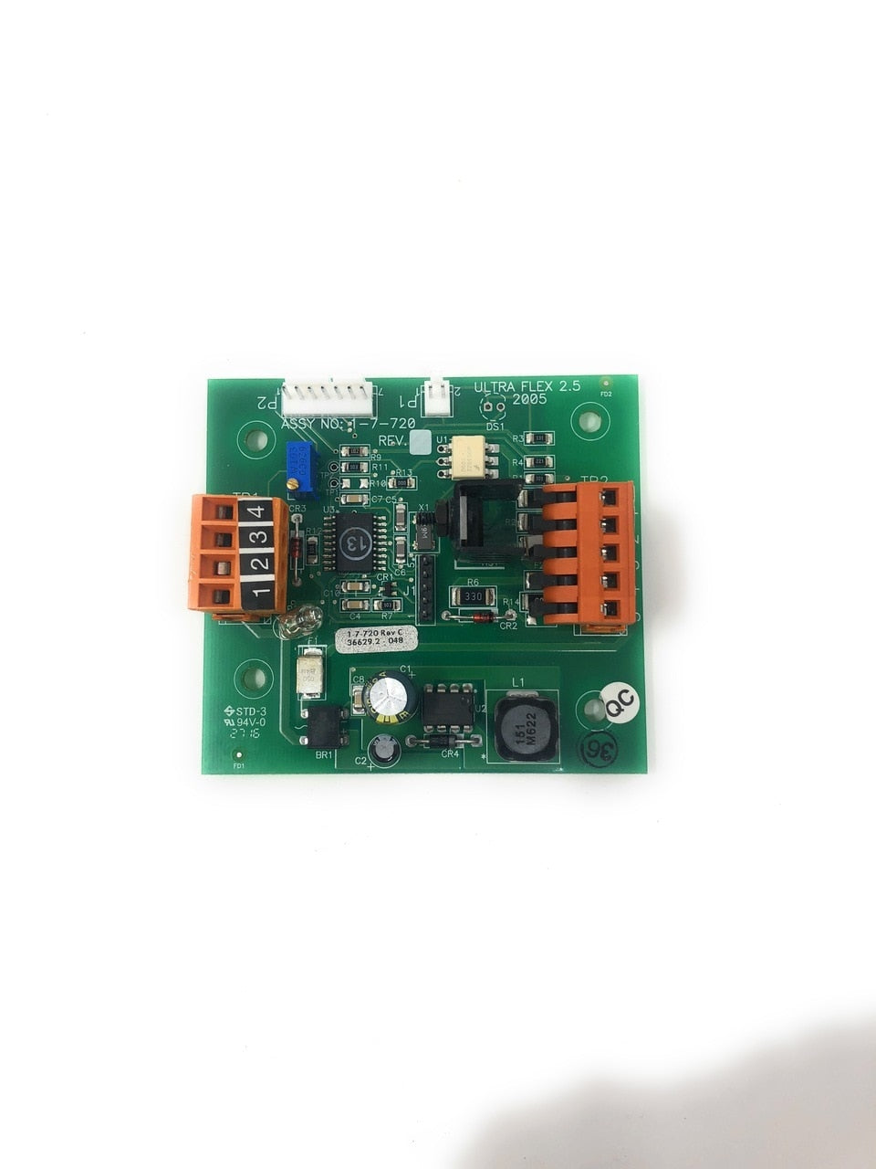 Top view - Caretaker Ultra Flex 2 8-Port Controller PCB - ePoolSupply